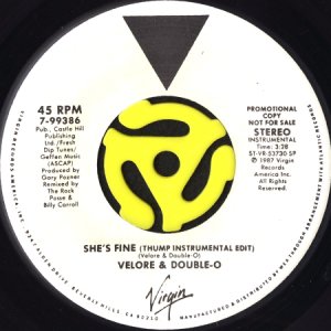 画像3: VELORE & DOUBLE-O / SHE'S FINE (45's) (PICTURE SLEEVE) (3)