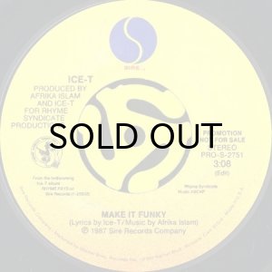 画像2: ICE-T / MAKE IT FUNKY (45's) (PROMO) (2)
