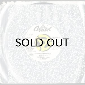 画像3: CURTIS MAYFIELD AND ICE-T / SUPERFLY 1990 (45's) (WHITE PROMO) (3)