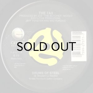 画像3: THE 7A3 / DRUMS OF STEEL b/w A MAN'S GOTTA DO WHAT A MAN'S GOTTA DO (45's) (PICTURE SLEEVE) (3)