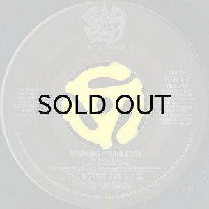 画像2: THE NOTORIOUS B.I.G. / BIG POPPA b/w WARNING (45's) (2)