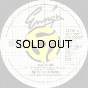 画像2: THE BENDETH BAND / I WAS THERE (45's) (PROMO) (2)