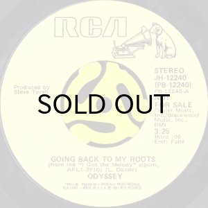 画像2: ODYSSEY / GOING BACK TO MY ROOTS (45's) (PROMO) (2)