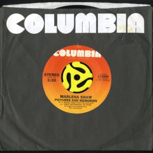 画像3: MARLENA SHAW / PICTURES AND MEMORIES (45's) (3)