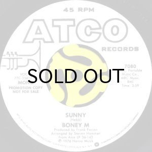 画像1: BONEY M / SUNNY (45's) (PROMO) (1)
