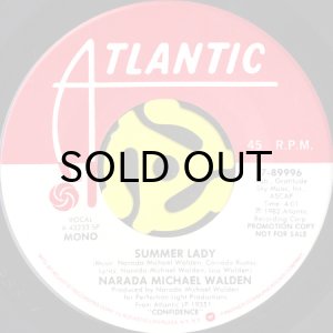 画像1: NARADA MICHAEL WALDEN / SUMMER LADY (45's) (PROMO) (1)