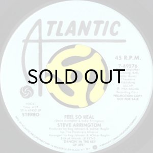 画像2: STEVE ARRINGTON / FEEL SO REAL (45's) (PROMO) (2)