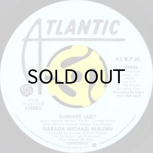 画像2: NARADA MICHAEL WALDEN / SUMMER LADY (45's) (PROMO) (2)