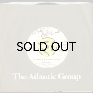 画像3: BROADWAY / THIS FUNK IS MADE FOR DANCING (45's) (PROMO) (3)