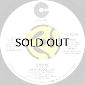 画像1: MASS PRODUCTION / FOREVER (45's) (WHITE PROMO) (1)