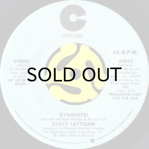 画像2: STACY LATTISAW / DYNAMITE! (45's) (WHITE PROMO) (2)