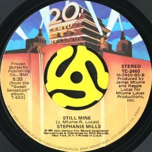 画像2: STEPHANIE MILLS / NEVER KNEW LOVE LIKE THIS BEFORE (45's) (2)