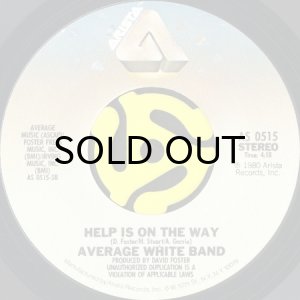 画像2: AVERAGE WHITE BAND / LET'S GO ROUND AGAIN b/w HELP IS ON THE WAY (45's) (2)
