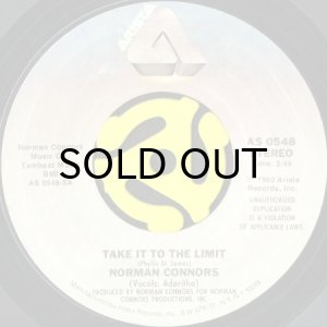 画像1: NORMAN CONNORS / TAKE IT TO THE LIMIT (45's) (1)