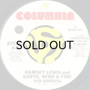 画像2: RAMSEY LEWIS AND EARTH, WIND & FIRE / SUN GODDESS (LONG EDIT) (45's) (WHITE PROMO) (2)
