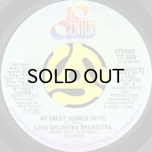 画像2: LOVE UNLIMITED ORCHESTRA / BRAZILIAN LOVE SONG b/w MY SWEET SUMMER SUITE (45's) (2)