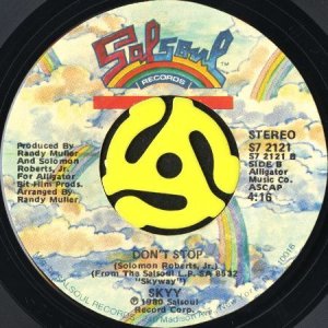 画像2: SKYY / SKYYZOO b/w DON'T STOP (45's) (2)