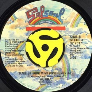 画像2: AURRA / MAKE UP YOUR MIND (45's) (2)