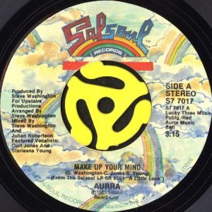 画像1: AURRA / MAKE UP YOUR MIND (45's) (1)
