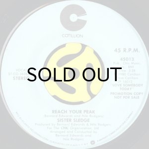 画像2: SISTER SLEDGE / REACH YOUR PEAK (45's) (PROMO) (2)