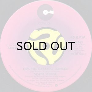 画像1: SISTER SLEDGE / HE'S THE GREATEST DANCER (45's) (1)