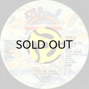 画像1: SLY CABELL / FEELIN' FINE (45's) (PROMO) (1)