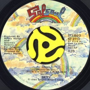 画像1: SKYY / HIGH b/w WHO'S GONNA LOVE ME (45's) (1)