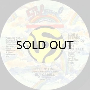 画像2: SLY CABELL / FEELIN' FINE (45's) (PROMO) (2)