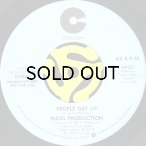 画像2: MASS PRODUCTION / I BELIEVE IN MUSIC b/w PEOPLE GET UP (45's) (PROMO) (2)