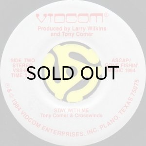 画像2: TONY COMER & CROSSWINDS / DON'T GIVE UP (45's) (2)