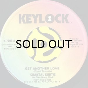 画像1: CHANTAL CURTIS / GET ANOTHER LOVE (45's) (1)