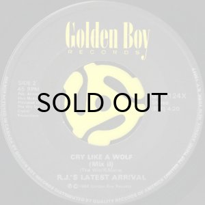 画像2: R.J.'S LATEST ARRIVAL / CRY LIKE A WOLF (45's) (2)