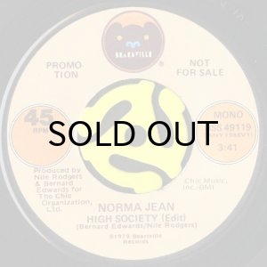 画像1: NORMA JEAN / HIGH SOCIETY (45's) (PROMO) (1)