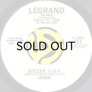 画像2: IAMAI / GO JOHNNY b/w SOCCER, U.S.A. (45's) (WHITE PROMO) (2)