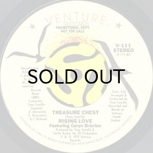 画像2: RISING LOVE feat. CARYN BRAXTON / TREASURE CHEST (45's) (PROMO) (2)