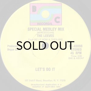 画像2: THE LEEVES / LET'S DO IT (45's) (2)