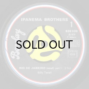 画像3: IPANEMA BROTHERS / RIO DE JANEIRO (45's) (3)