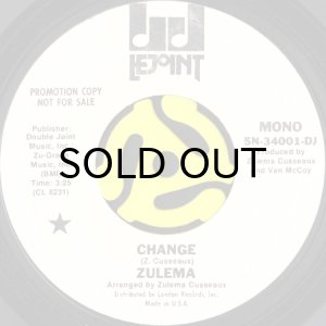 画像1: ZULEMA / CHANGE (45's) (WHITE PROMO) (1)