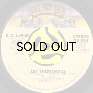 画像1: D.C. LARUE / LET THEM DANCE (45's) (1)