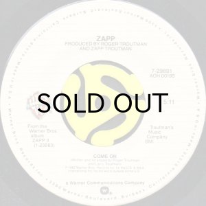 画像2: ZAPP / DOO WA DITTY (BLOW THAT THING) b/w COME ON (45's) (2)