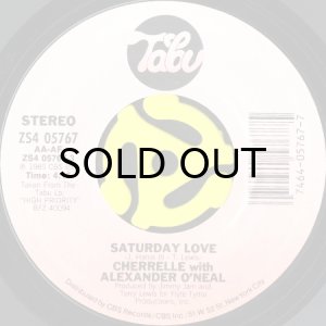 画像3: CHERRELLE with ALEXANDER O'NEAL / SATURDAY LOVE (45's) (PICTURE SLEEVE) (3)