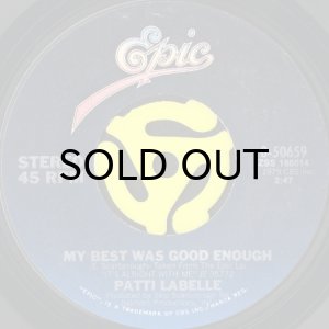 画像2: PATTI LABELLE / IT'S ALRIGHT WITH ME b/w MY BEST WAS GOOD ENOUGH (45's) (2)