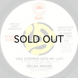 画像2: MELBA MOORE / YOU STEPPED INTO MY LIFE (45's) (PROMO) (2)