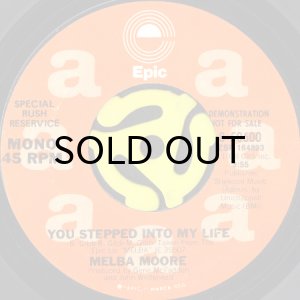 画像1: MELBA MOORE / YOU STEPPED INTO MY LIFE (45's) (PROMO) (1)