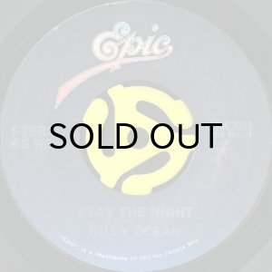 画像2: BILLY OCEAN / NIGHT (FEEL LIKE GETTING DOWN) b/w STAY THE NIGHT (45's) (2)