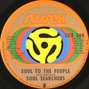 画像2: SOUL SEARCHERS / IT'S ALL IN YOUR MIND b/w SOUL TO THE PEOPLE (45's) (2)