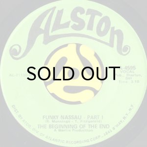 画像1: THE BEGINNING OF THE END / FUNKY NASSAU (45's) (1)