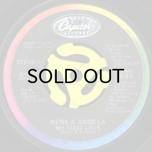 画像1: RENE & ANGELA / MY FIRST LOVE b/w BANGING THE BOOGIE (45's) (1)
