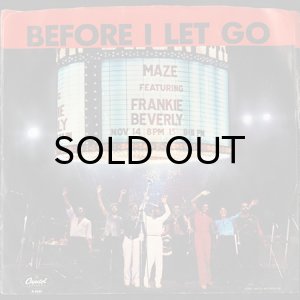 画像2: MAZE featuring FRANKIE BEVERLY / BEFORE I LET GO (45's) (PICTURE SLEEVE) (2)