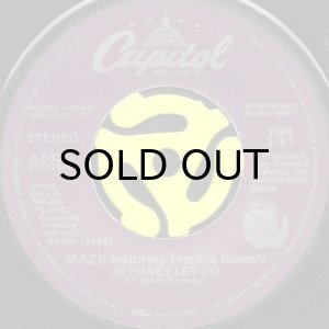 画像3: MAZE featuring FRANKIE BEVERLY / BEFORE I LET GO (45's) (PICTURE SLEEVE) (3)